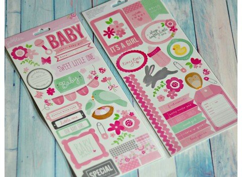 Set de Pegatinas Baby Girl