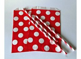 Party Bags Color Rojo