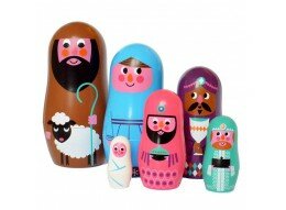 Matrioshka Navidad Nacimiento