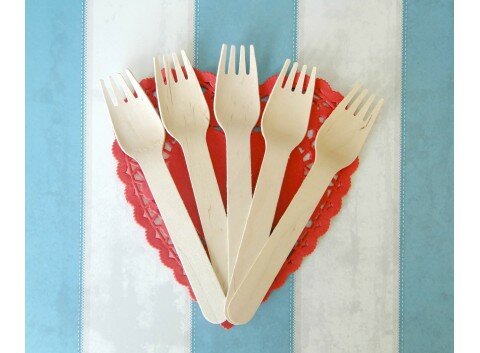 Tenedor de Madera